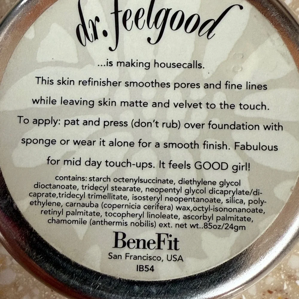 Benefit Dr. Feelgood Skin Refresher Balm .84oz - Picture 12 of 15